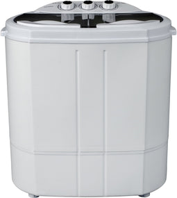 Salora WMR3700TWIN - Bovenlader - Laadvermogen 3,6kg - Toerental 1.300rpm - Hoogte 570mm - Breedte 550mm - Diepte 360mm