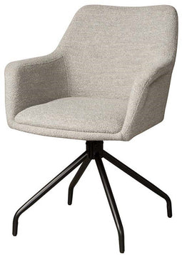 Tower living Ortana swivel armchair - Steel