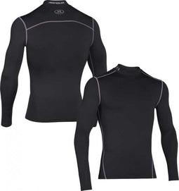 Under Armour Men's Mock Under Armour ColdGear® Compression shirt - rood - XL