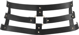 Bijoux Indiscrets Maze Wide Taille Harnas - Zwart