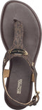 Michael Kors Plate Thong - Dames Sandalen - Bruin Leer - Maat 39