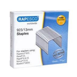 Rapesco - Nieten heavy duty 923 13mm 1000st zilver