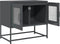 vidaXL - Tv-meubel - 68x39x60,5 - cm - koudgewalst - staal - antracietkleurig