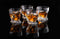VDN Edam Whiskey Glazen Set handgeblazen - 4 Whiskeyglazen – Tumbler - Loodvrij Kristal glas