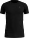 ODLO Active F-Dry Light Sportshirt Heren - Korte Mouw - UV-bescherming 40+ - Zwart