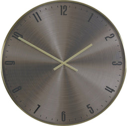 D - Light & Living - Klok IPERA - 74x6x74cm - Brons