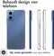 iMoshion Hoesje Geschikt voor Motorola Moto G34 Hoesje Siliconen - iMoshion Shockproof Case - Transparant
