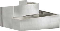 vidaXL - Tuinplanter - 60x60x50 - cm - RVS