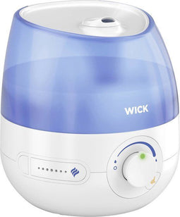 Wick WUL525E4 - Koude-luchtbevochtiger - Ultrasoon - 15 m² - Wit/blauw