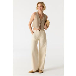 Lulu High Waist Full Length Patch Pocket Pants 25/32