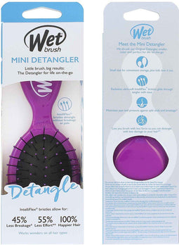 The Wet Brush Borstel Detangle Mini Detangler Purple