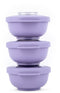 Amuse Tylla Lavender Snack set - 3 x 200 ml - Perfect Afsluitbare Snackdoosjes - Voor onderweg - Paars