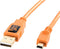 Tether Tools CU5451 - TetherPro USB 2.0 A/MiniB 5 Pin 4,6m - Oranje