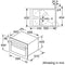 BOSCH CMA583MB0 - Combi magnetron - 44 liter - 5 magnetronstanden - 8 combinatiefuncties