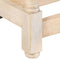 vidaXL - Eettafel - rond - 110x76 - cm - massief - mangohout