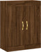 vidaXL - Wandkast - 69,5x34x90 - cm - bewerkt - hout - bruin - eikenkleur