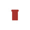 Djois - T-kaart djois formaat 2 48mm rood 100st