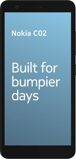 Nokia C02 - Smartphone - Android 12 (Go-editie) - Grijs