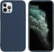 iMoshion Hoesje Geschikt voor iPhone 12 Pro Max Hoesje Siliconen - iMoshion Color Backcover - Donkerblauw