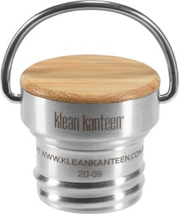 Klean Kanteen - Cap - Bamboe + RVS - losse Cap voor drinkfles