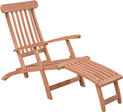 Livingfurn - Deckchair - 60x150x40 cm - Teakhout