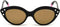 Victoria's Secret VS0009 5401G - Zonnebril - Zwartkleurig/Goud - 54 mm