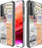 imoshion Hoesje Geschikt voor Samsung Galaxy S21 FE Hoesje Siliconen - imoshion Design hoesje - Meerkleurig / Post Travel