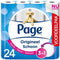 Page Toiletpapier Compleet Schoon 2-laags - 3D Wave™ textuur - Wit (24 stuks)