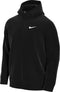 Nike Dri-FIT Fleece Full Zip Sportvest Heren - Maat M - Zwart - Wit