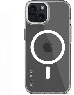 Decoded D24IPO15BCT2TT - Soft Case - MagSafe compatibel - Transparant