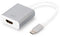 Assmann DA-70836 - USB Type-C naar HDMI - 0,2 m - Zilver