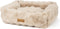 Scruffs Alpine Box Bed - Hondenmand - Luxe imitatiekonijnenbont - Champagne - XXL 110 x 75 cm