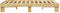 vidaXL - Bedframe - zonder - matras - 120x200 - cm - massief - hout - eiken