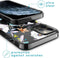 iMoshion Hoesje Geschikt voor iPhone 12 Pro / 12 Hoesje Siliconen - iMoshion Design hoesje - Meerkleurig / Transparant / English Garden