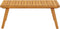 vidaXL - Tuintafel - 90x55x35 - cm - massief - acaciahout