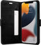 Dbramante1928 Copenhagen Slim - Flip cover - Volnerf leer met RFID protectie - Zwart