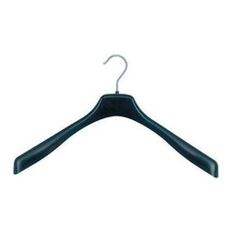 Klika - hanger 45 cm zwart geen broeklat - 2 stuks