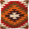 Dutch Decor RAF - Kussenhoes kelim 45x45 cm - beige - Pumice stone - 100% katoen - met rits