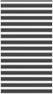 vidaXL - Zebra - rolgordijn - 125x200 - cm - stofbreedte - 120,9 - cm - zwart