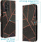 iMoshion Hoesje Geschikt voor Samsung Galaxy A13 (4G) Hoesje Met Pasjeshouder - iMoshion Design Softcase Bookcase - Zwart / Black Graphic