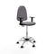 Piqueras y Crespo B1D05RP - Bureaustoel - Hoogteverstelbaar met armleuning - Grijs