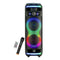 Karaoke speaker - INOVALLEY - RGB - 800 Watt - Bluetooth V5.0 - Draadloze microfoon inbegrepen -...
