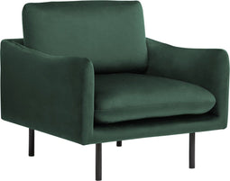 VINTERBRO - Fauteuil - Groen - Fluweel