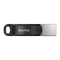 SanDisk iXpand Go - USB Flash Drive 256GB - Stootvast - Zilver