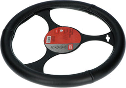 Carpoint Stuurhoes Auto - Leer Zwart - Voor sturen met een diameter van 37-39 cm