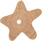 Cokos Aster de zeester rotan wanddecoratie medium