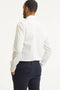 Profuomo slim fit strijkvrij overhemd - wit - extra lange mouw - Maat 43