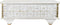 DKD Home Decor - Bijzettafel MB-182010 - Metaal Gouden Mangohout 115 x 60 x 45 cm