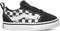 Vans TD Ward Slip-On - Lage sneakers - Elastische vetersluiting - (CHECKERED) BLACK/TRUE WH - Maat 22