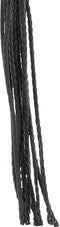 Braided Cat-O-Nine - Zwart - SM zweepje